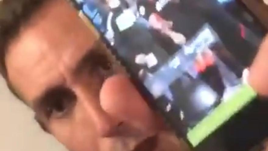 David Coote insultando a Liverpool y Klopp