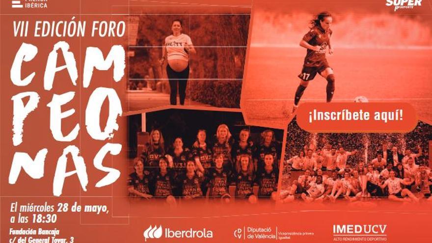 El VII Foro Campeonas tratará &#039;València, Ciudad del Running... femenino&#039; y &quot;Deporte y maternidad&#039; como temas principales